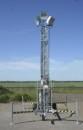 Belysnings mast 12m (släpvagn) 3x400w Metallhalogen