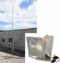 Belysnings mast 5m 2x400w Metallhalogen