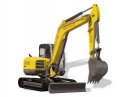 Grävmaskin Wacker Neuson 8 ton banddriven. Rototilt