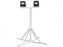 Belysnings mast aluminium 5m led 2x60w