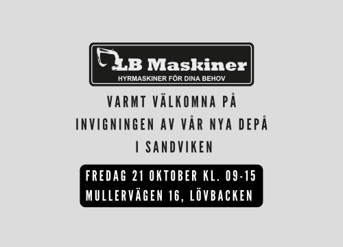 Invigning Sandviken 21/10